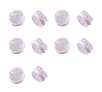 RETUOLWAG Tappi per le orecchie in ceramica in silicone con chiusura sicura morbida per orecchini pesanti, ipoallergenici, accessori per uso quotidiano in silicone e ceramica, Misura unica, come