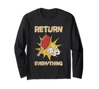 Return Everything Table Tennis Reflex Ping Pong Maglia a Manica