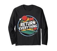 Return Everything Table Tennis Reflex Ping Pong - Maglia a Manica