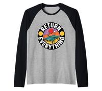 Return Everything Table Tennis Reflex Ping Pong - Maglia con Maniche Raglan