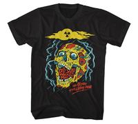 Return Of The Living Dead Maglietta Uomo Maniche Corte Nera Cotton Crew Neck