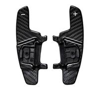 RETYHW Palette dei Cambi a Turno di prolunga Decorazione Per Estensioni Del Cambio Al Volante Per GOLF 7 GTI R GTE GTD 2015-2020 In Fibra Di Carbonio(Black)