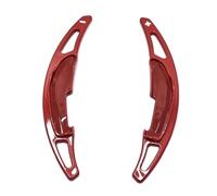 RETYHW Palette dei Cambi a Turno di prolunga Per BMW Per M2 M3 M4 M5 X5M X6M F87 F85 F86 F80 F82 F83 F10 M6 F12 2016 Paddle Cambio Auto(Pearl Red)