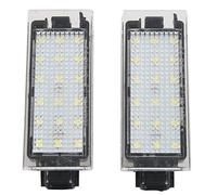 RETYLY 2PZ Luce Targa Auto LED per Renault Megane 2 Clio Laguna 2 Megane 3 Twingo Master Vel Satis