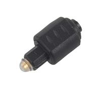 RETYLY Adattatore Audio Ottico Da 3,5 Mm Jack Femmina A Spina Maschio Toslink Digitale Per Amplificatore