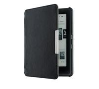 RETYLY - Custodia per Tablet, Custodia per e-Reader, in Pelle Magnetica, Ultra Sottile, con Chiusura Magnetica, per e-Reader KOBO GLO HD 6,0", Colore: Nero