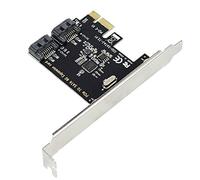 RETYLY Pcie Adattatore per Scheda di Espansione Pci Express Sata III 6G Sata3.0 da Pci Express a Sata3.0