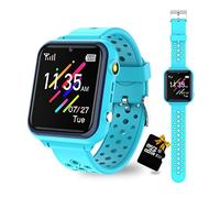 Retysaz Smart Watch 16 Game Smart Watch per bambini con telefono alla moda smartwatch per bambini dai 3 ai 14 anni, ottimo regalo per ragazze e ragazzi, giocattoli elettronici per l'apprendimento