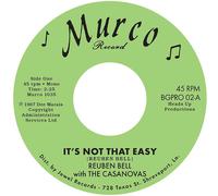 Reuben Bell with the Casanovas It's Not That Easy/Hummin' a Sad Song (Vinyl LP)