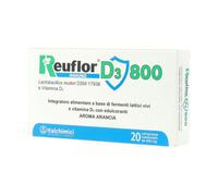 REUFLOR D3 800 20 COMPRESSE MASTICABILI AROMA ARANCIA