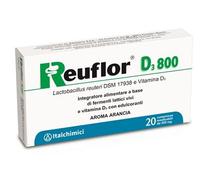 Reuflor D3 800 Integratore Benessere Intestinale 20 Compresse Masticabili