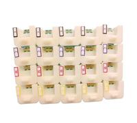 REUISAX Chip cartuccia d'inchiostro da 100 pezzi con supporto compatibile con forniture per stampante Surecolor F6070 F7070 F6270 F6000 F6200 F7200 F9200 F9300 F9370 serbatoio d'inchiostro(CMYHDK)