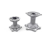 REUISAX Compatibile con CRF-R CRF-X250 450 Assemblaggi Ruota Moto Cerchio Anteriore Posteriore 20 25mm Foro ASSE Pressofusione Fiore Tamburo Ruota Nucleo(Front And Rear)