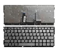 REUISAX Tastiera Inglese Argento retroilluminata per Yoga 900S 900s-12ISK Compatibile con Modelli Simili Senza Cornice