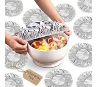 Reusable Aluminium Foil Covers Pack of 50 Eco-Friendly and Durable (50)