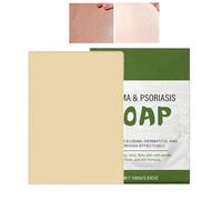 Reusable Anti Itch Soap, Portable Relief Soap, 2,09 x 0,79 x 2,91 Inches Gentle Goat Milk Bath Bar, Natural Body Wash for Dry, Itchy, Sensitive, and Irritable Skin