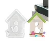 Reusable Bird Mold, Decorative Craft Making Purpose, Silicon Mold for Safe Use, Elastic Soft Texture Detailed Build, Seasonal Baking Accessories Type, Easter Themed for Cake Chocolate Indoor Fun