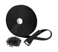 Reusable Cable Ties 50 Pack - Adjustable & Washable Wire Organizers, Strong Gripping Straps For Home, Office, And Car, Perfect For Cord Management And Storage