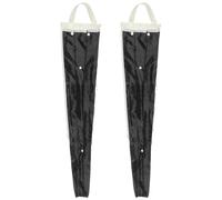 Reusable Car Umbrella Storage Sleeve Black Oxford Fabric Seat Back Organizer