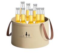 Reusable Car Wash Bucket, Foldable Water Bucket, Portable Cleaning Basin with Ergonomic Handle Design and Sturdy Design for Camping, Fishing, Traveling, 1 pezzo