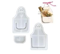 Reusable Casting Molds, Apron Set di strumenti in silicone, per fai da te e progetti di fiori, per decorare la casa, per la mamma, la festa 'arte e il giorno, accessorio per i disegni