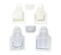 Reusable Casting Molds, Apron Set Silicone Tools, for Diy Crafts Epoxy Plaster Flower Vase Projects for Home Décor Art Mother’s Day Parties Accessory That Inspires Designs