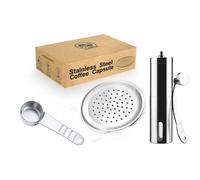 Reusable Coffee Capsule For Philips Senseo System Coffee Machine Eco-friendly Refillable Pods Espresso Crema Maker