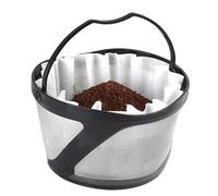 Reusable Coffee Filters - Coffee Maker Accessories | Reusable Stainless Steel Paperless Basket For Home Kitchen Cafe Outdoor Campfire Camping Daily Indoor Holiday Parties During Camping