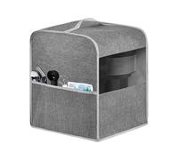 Reusable Coffee Machine Dust Cover - 13.39 Inch Polyester Appliance Protector | Transparent Window With Handle For Kitchen Counter, Home Studio, And Daily Maintenance