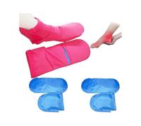 Reusable Cold Therapy Socks, Gel Ice Pack for Feet Heels Injuries Swelling, Hot