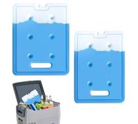 Reusable Cooler Ice Packs - Portable Lunch Box Ice Packs with Handle