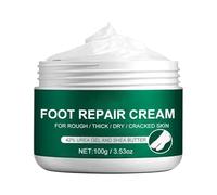 Reusable Cracked Heel Cream, 100 g Foot Repair Moisturizer, Compact Callus Remover & Scrub, Deep Hydration, Soothing Overnight, for Pedicure Recovery & Athlete's Foot
