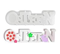 Reusable Easy Release Craft Supplies,Resin Casting Easter Bunny Mold,for Spring Decor Wax Clay Epoxy Resin Soap Candle Making Holiday Party Family Beginners