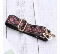 Reusable Ethnic Style Wide Bag Replacement Strap Adjustable for Crossbody Use