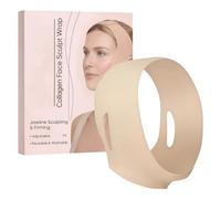 Reusable Face Wrap, Breathable Jaw Lifting Shaper, Adjustable Chin Wrap with Comfortable Fit, Facial Contouring for Skin Sculpting, Beauty Shaper with Firming Style, Night Day Face for Women