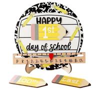 Reusable First Day School Board With Stand For Kindergarten Memories