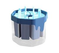 Reusable Food Molds, 8 Cavity Ice Pop Maker, Non Stick Silicone Tray with Easy Release, Frosty Dessert Tool, Summer Treats with Artistic Shapes, Kitchen Gadget for Home and Freezer