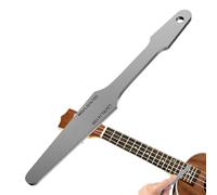 Reusable Fret Crowning File, Fret Dressing Repair Tool, 7.87x1.18 Inches Double-Sided Frets Leveling Luthier Tool for Electric, Acoustic and Bass Guitars