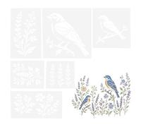 Reusable Garden Decoration Stencils - PET DIY Flower Stencils