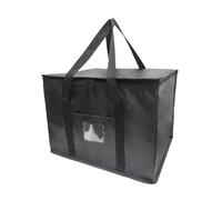 Reusable Grocery Bags, Insulated Delivery Bags for Food Service, Sturdy Kitchen Storage & Organization, Perfect for Team Activities and Outdoor Use, 43x30x31 cm, Oxford Cloth