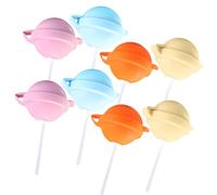 Reusable Large Lollipop-Shaped Ice Mold, Silicone Lollipop Ice Cream Maker for Home Kitchen (8Pcs)