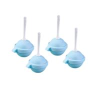 Reusable Large Lollipop-Shaped Silicone Popsicle Mold - FAI DA TE Easy-Release for Homemade Ice Cream, Summer Treats & Family Gatherings (Blue)
