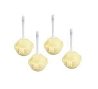 Reusable Large Lollipop-Shaped Silicone Popsicle Mold - FAI DA TE Easy-Release for Homemade Ice Cream, Summer Treats & Family Gatherings (Yellow)
