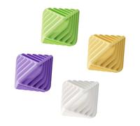 Reusable Laundry Fabric Balls, 4 pezzi Washing Balls Set, Eco-Friendly Fabric Softener per asciugatrice e lavaggio macchina, Household Cleaning Accessory, Travel and Apartment Laundry, Hotel, Dorm Use