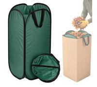 Reusable Leaf Bag Holder - Foldable Garden Trash Bag Holder