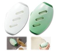 Reusable lint roller, 2 Pezzi Rullo per pelucchi portatile, Rullo Antipelucchi Lavabile Riutilizzabile, Gel appiccicoso a rullo per lanugine, Sticky Lint Roller, per vestiti, mobili, tappeti