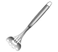 Reusable Metal Potato Masher Kitchen Gadget for Home Use Silver Stainless
