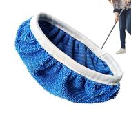 Reusable Mop Pads | 43x11.7cm Wet And Dry Mopping For Floor Cleaning | 43x11.7cm Mop Replacement Head | For Home Apartment Living Room Bedroom Bathroom Areas Hardwood Laminate Tile Marble