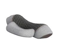 Reusable Neck Massager, 16,14 x 10,94 Inches Portable Shoulder Massager with Heat, Dark Gray/Light Grey Deep Tessuto Massager with Traction for Sleep Aid