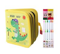 Reusable Painting Pad - Educational Scribble Book, Learning Activity Set, Boys Girls Preschool Kindergarten Daycare | Homeschool Classroom Travel Waiting Room Birthday Holiday Use, Drawing Practice